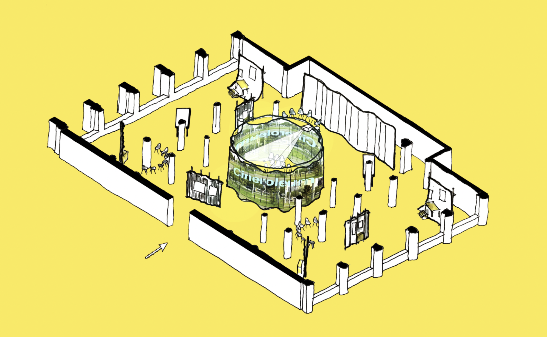 Jahresausstellung Stadt München Studio Sebastian Klawiter München hat Plan