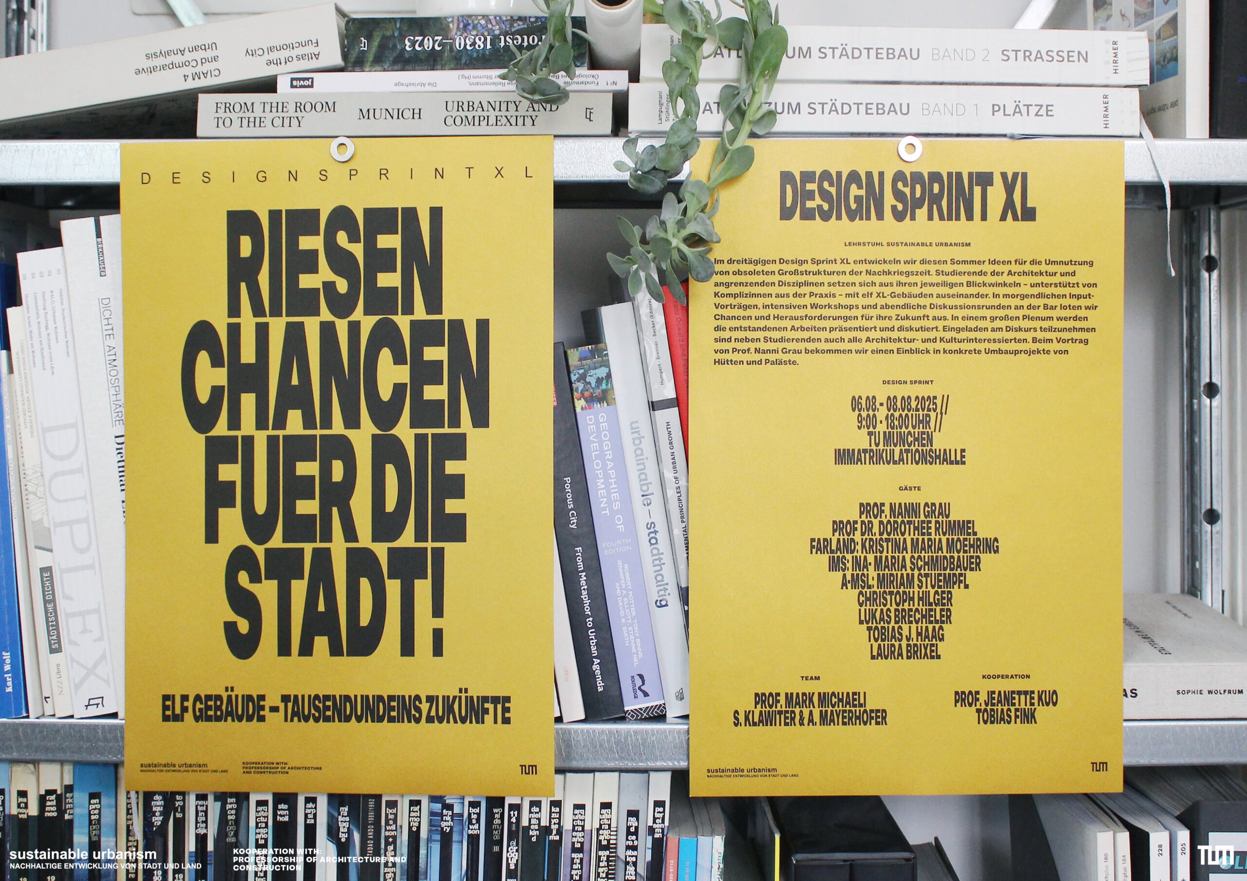 sustainableurbanismzwei RiesenChancen für die Stadt Design Sprint XL: Sechs Großbauten – tausend Zukünfte